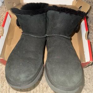 UGG Women's Black Suede Boots